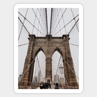 Vintage Brooklyn Bridge Sticker